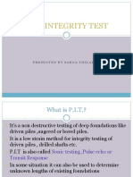 Pile Integrity Test