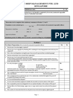 GBLT Ship Management Pte. LTD Singapore: Enclosed Space Entry Permit S - 12