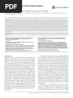 Clinical Correlations As A Tool in Basic Science Medical Education