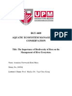 Aquatic Ecosystem Management & Conservation