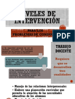 Niveles de Intervencion