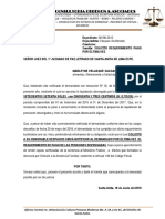 Solicito Requerimiento de Pago de Marleyne Velasque Caso Alimentos