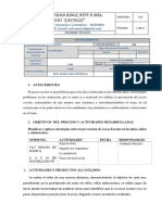 MODELO DE INFORME Acoso Escolar