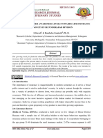 Scholarly Research Journal's: Keywords: Ripples, ANOVA, Secunderabad LIC Division, Awareness, Descriptive Statistics