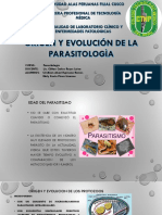 Origen U Evolucion de La Parasitologìa123