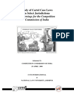 Learnings For The Competition Commission of India: Study of Cartel Case Laws in Select Jurisdictions