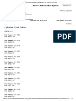 Cylinder Head Valves: Shutdown SIS