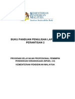 Panduan Penulisan Laporan Perantisan 2