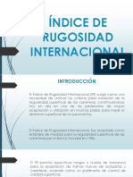 Indice de Rugosidad Internacional