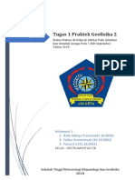 ANALISIS PSD SEBELUM DAN SESUDAH GEMPA PALU 28 September 2018