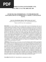 Uso de SIG para Determinar Contaminación Acuiferos