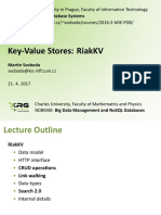 Key-Value Stores: Riakkv: Mar N Svoboda