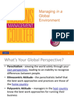 Managing in A Global Environment: Publishing As Prentice Hall