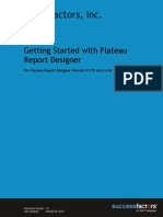 Plateau Report Designer