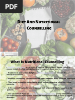 Diet & Nutrition Counselling