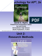 AP Psych Myers Research - Methods PDF