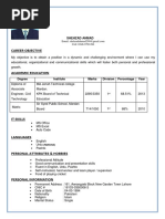 Shehzad CV PDF