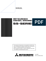 Operation and Maintenance Manual Mitsubishi SS Series Engelska PDF