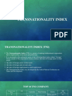 Transnationality Index