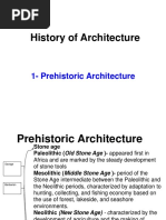 ZZZ Prehistoric - Architecture Lecture - 2 1 PDF