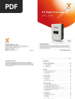 X3 Hybrid User Manual PDF