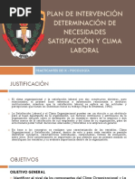 Plan de Intervencion de Evaluacion de Desempeño