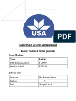 Bounded Buffer Problems-OS (B-20908)