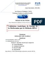 Validation Analytique de Dosag 