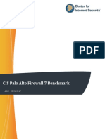 CIS Palo Alto Firewall 7 Benchmark v1.0.0 PDF