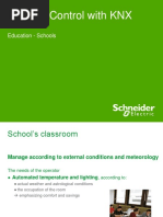 Building Control With KNX: Education - Schools