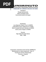 Actividad 6 Matriz de Análisis de Instrumentos - Bateria de Riesgos Psicosociales