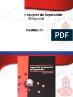 Separacion Difusional Destilacion 2016