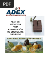 Plan de Negocios - Chocolate Organico