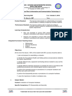 Semin Detailed Lesson Plan in CSS 11 Assembly and Disassembly