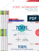 TOEFL WORKSHOP For Share PDF