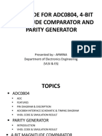 VHDL Code For Adc0804, Comparator and Parity Generator