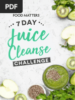 7 Day Juice Cleanse Work Book