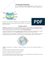 Coordenadas Geográficas Word