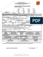 Po1 Recruitment Application Form