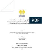 Evaluasi Perkerasan Jalan Margorejo Kecamatan Karangmalang Kabupaten Sragen Menggunakan Perkerasan Lentur Berdasarkan Uji Dynamic Cone Penetrometer