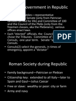 Roman Government in Republic