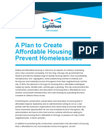 Lightfoot Affordable Housing and Homelessness Policy