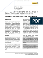 Manual Cojinetes Bancada Biela Nomenclatura Caracteristicas Construccion Identificacion Preparacion Almacenamiento PDF