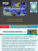 01-Microorganismos Clasificacion y Caracteristicas