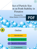 The Effect of Particle Size On