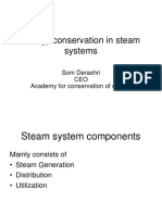 Energy Conservation in Steam Systems: Som Derashri CEO Academy For Conservation of Energy