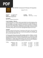 MUC-415-S01: Contemporary Techniques of Composition