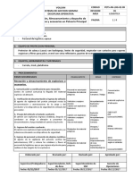 PETS-An-LOG-02-09 Recepcion, Almacenamiento y Desapcho de Explosivos en Polvorin Principal