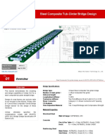 Tub Type Steel Composite Bridge Tutorial PDF