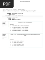 Task 3 - Reading and Listening Quiz2